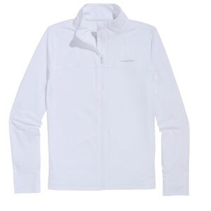 White Full Zip Jacket